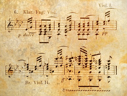 sheet music