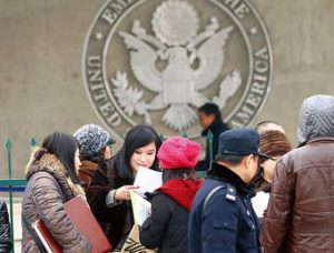 visa applicants applying for Ameican dream