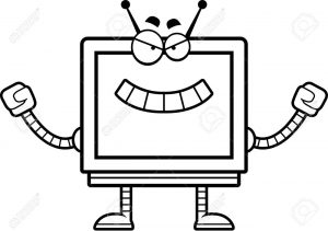 Evil Computer Monitor