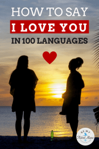 how to say I love you