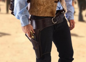 Gunman in the old wild west